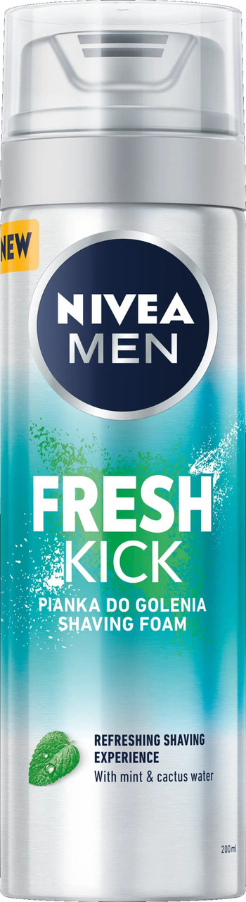 Піна NIVEA для гоління Fresh Kick 200 мл