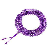 Чотки 108 намистин Аметист Діаметр намистини - 6 см (14859)