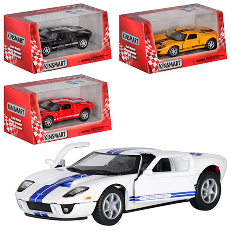 Машина металева "FORD GT 2006" Kinsmart KT 5092 W, 4 кольори