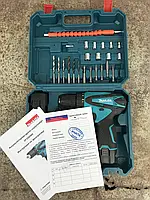 Шуруповерт аккумуляторный makita df330dwe (12V 2A/h Li-Ion) с набором Шурупокрут акумуляторний макіта 12 вольт