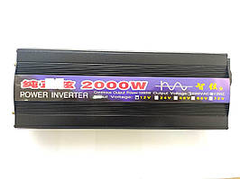 Інвертор з 12V в 220V 2000W з чистою синусоїдою, для котлів