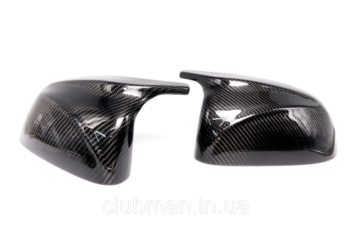 Накладки на дзеркала M Performance BMW (БМВ) Х3 G01, X4 G02, X5 G05, X6 G06, X7 G07, iX3 G08 (2018-...)  Карбон