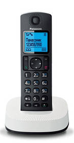 Panasonic Радіотелефон DECT KX-TGC310UC2 Black-White