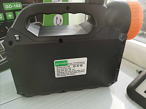 Ліхтар Портативна сонячна станція GDLITE GD-102, фото 5