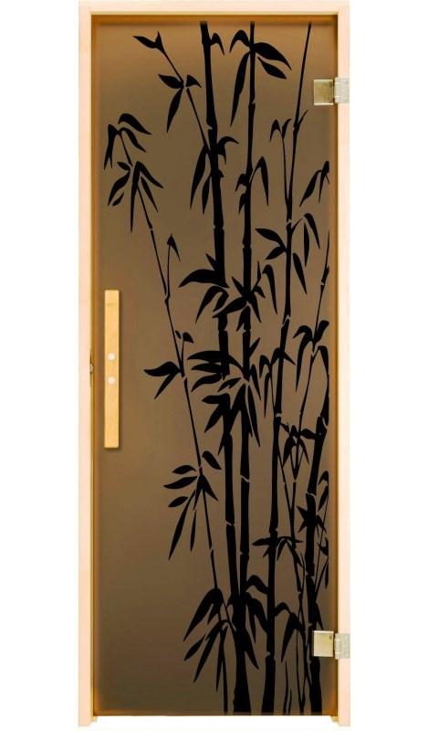 Двері для лазні та сауни Бамбуковий ліс 190*70.