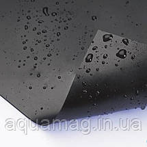 Плівка ПВХ для ставків 0,5 мм ширина 4 м, чорний колір Aquaking (Нідерланди) для озера, водоймища, ставки, водоспаду, фото 2