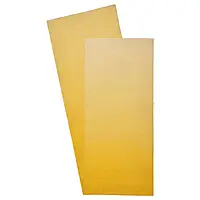 VARMBLIXT Ковер, низкий ворс, ручная работа/желтый, 100x180 см