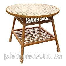 Красивые столы из ивовой лозы Столы из лозы