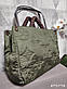 Жіноча сумка Louis Vuitton, хакі, текстиль 41*31*16см, 931023, фото 3