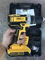 Аккумуляторный ударный шуруповерт dewalt DCD791 24V 6 Аh шуруповерт аккумуляторный деволт DCD791