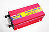 Перетворювач (інвертор) 12 V-220 V 1500 W Red, фото 6
