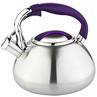 Чайник со свистком 3 л Bohmann BH 7602-30 violet - Vida-Shop