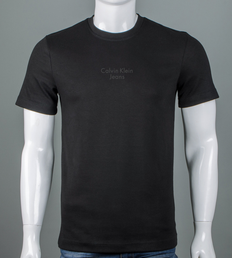 Футболка вільний крій Calvin Klein Jeans Чорний з чорним 6303м, XXL (1шт)
