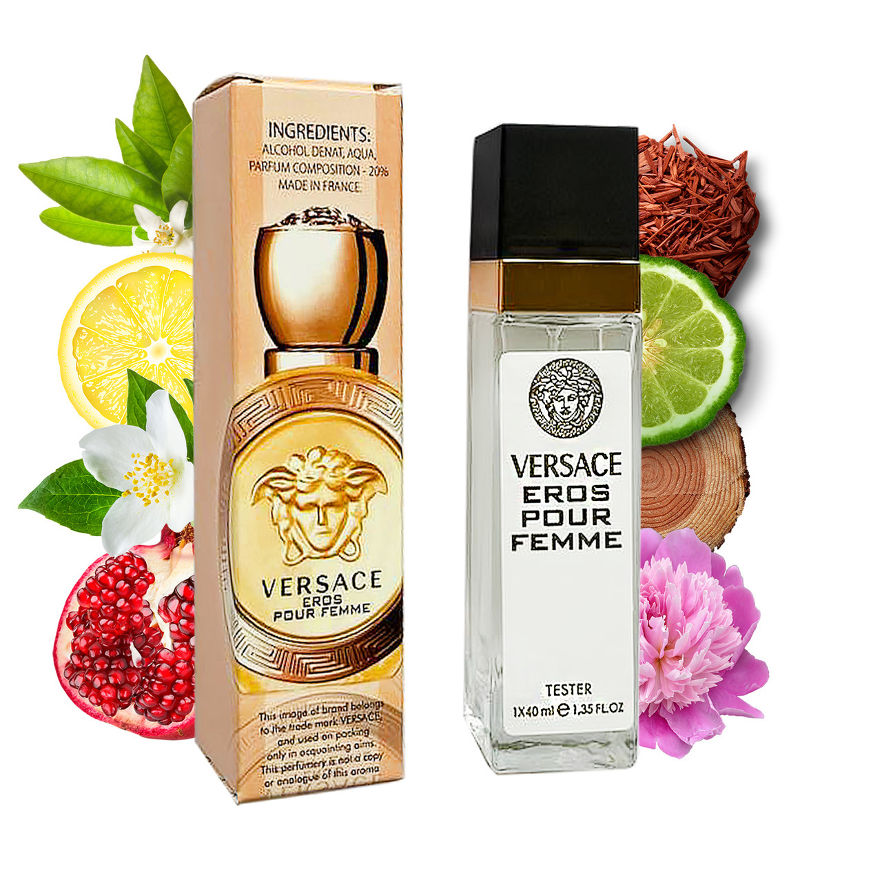 Versace Eros Pour Femme (Версаче Ерос Пур Фем) 40 мл., фото 1