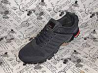 Весенние мужские кроссовки BNT ADIDAS MARATHON GREY серые