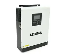 Сонячний інвертор Lexron Axpert KS 3K 3000W 24V струм заряду 0-30A 170-280V з PWM контролером гібридний