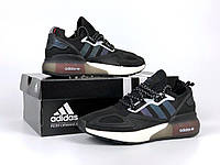 Женские легике кроссовки в сетку Adidas Zx 2K Boost 2.0. Кроссовки адидас