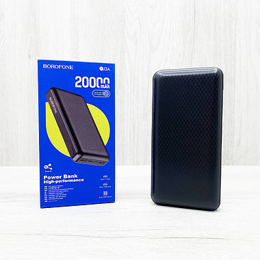 Powerbank BOROFONE BJ3A 20000mAh (чорний), фото 2