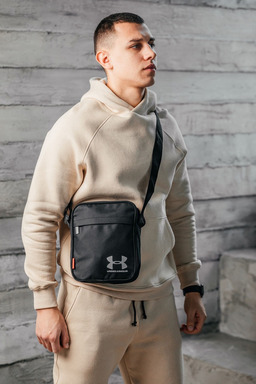 Месенджер Under Armour чорний | Сумка через плече Андер Армор барсетка
