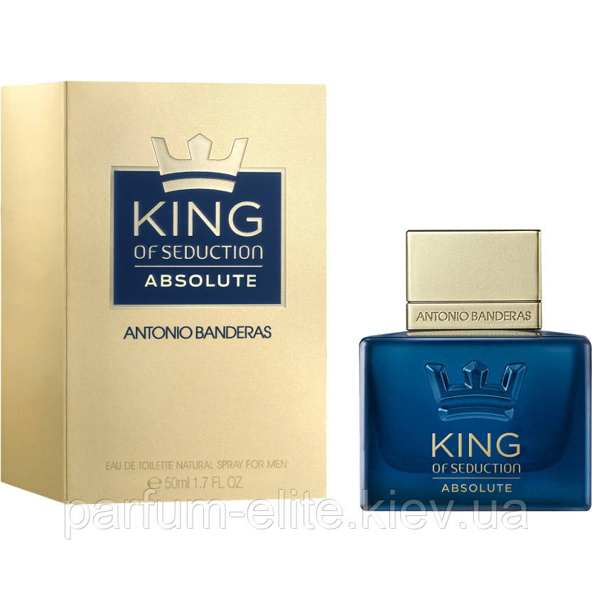 Чоловіча туалетна вода Antonio Banderas King of Seduction Absolute 100ml