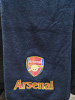 Полотенце махровое банное с символикой FC Arsenal