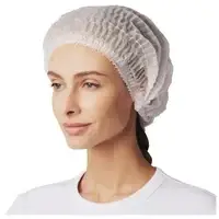 Шапочка спанбонд (гармошка), біла 1 шт