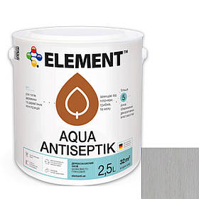 Антисептик для дерева Element Aqua Antiseptik білий 0.75л
