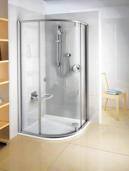 Душова кабіна Ravak Pivot PSKK3-100 сатин/прозоре 376AAU00Z1, 995х995х1900 мм