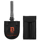 Лопата багатофункціональна складана Badger Outdoor MultiPurpose Folding Survival BO-MFSH7-SLV, фото 5