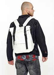 Рюкзак рол Sambag RollTop білий чоловічий