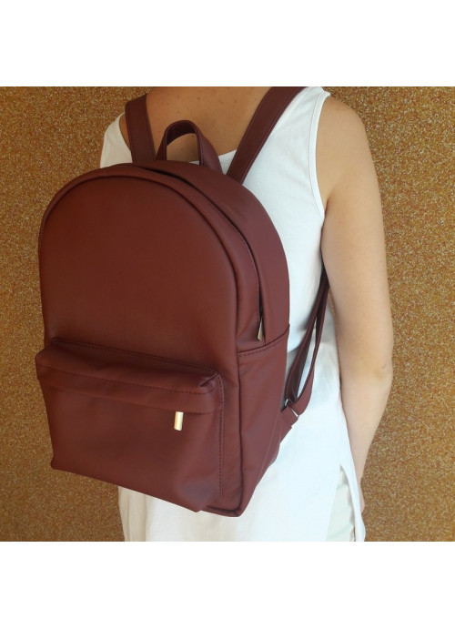 Жіночий рюкзак Sambag Brix LB бордо