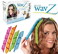 Спиральные бигуди-спиральки Hair WavZ для длинных волос 51 см 16 шт в наборе