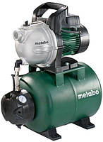 Бытовая насосная станция Metabo HWW 4000/25 G : 1100 Вт, 67 л/мин гидрофор для дома и дачи 600971000(11)