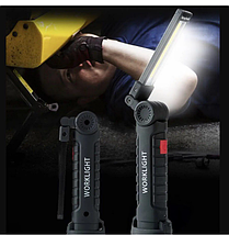 Ліхтарик для кемпінгу на магніті Worklight W-52 COB 3 W LED BR00017, фото 3