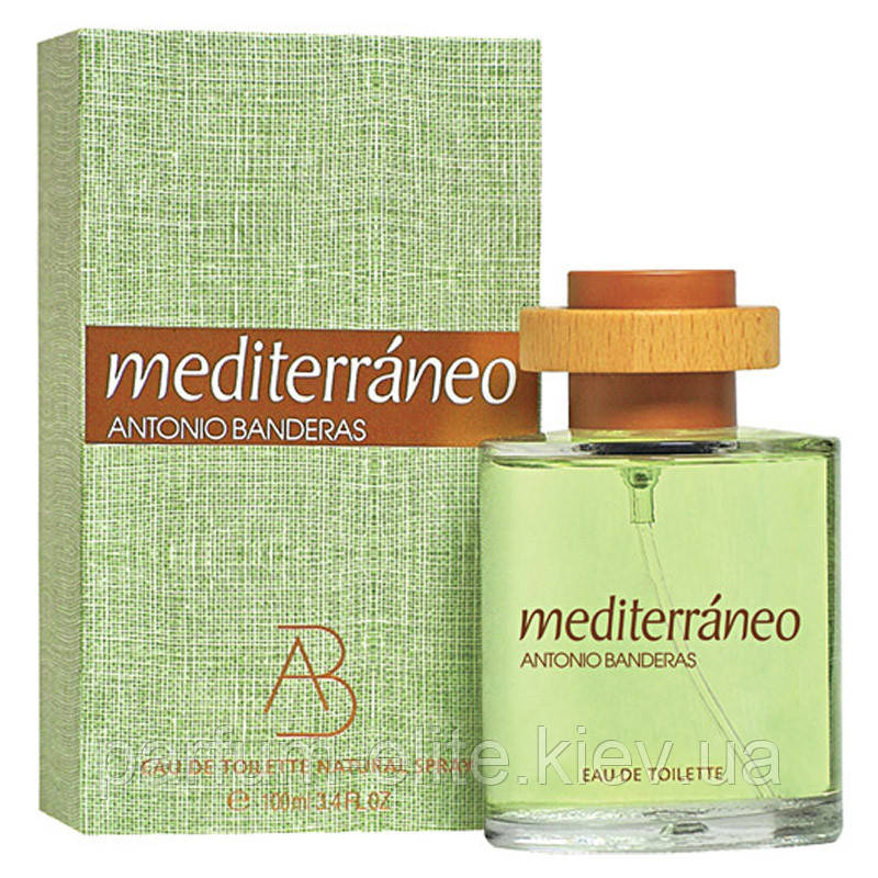 Чоловіча туалетна вода Antonio Banderas Mediterraneo 100ml, фото 1