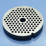 Решітка м'ясорубки Kenwood MG510, MG450, MG470, MG480 PRO1600 3мм нержавійка дрібна паштетна, фото 4