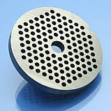 Ніж і решітка для м'ясорубки Moulinex HV8 ME610, ME625, ME645, ME66, ME665 3мм нержавійка дрібна паштетна, фото 9