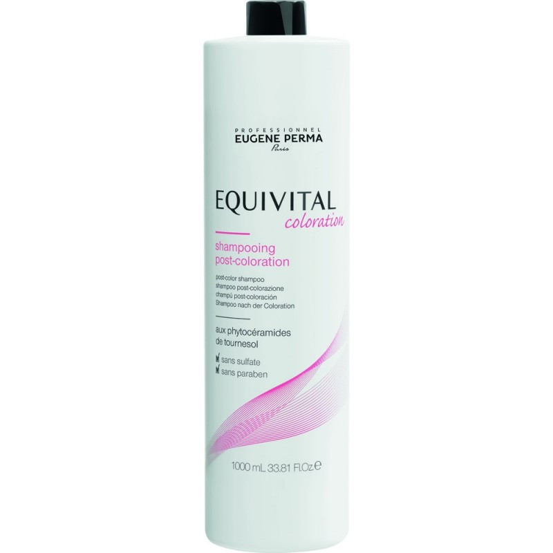Шампунь після Фарбування Eugene Perma Professionnel Paris Equivital Shampooing Post-Coloration 1000 мл, 60 мл