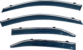 Дефлектори вікон Toyota CAMRY 40 2007 — 2013 неірж. (TAN)