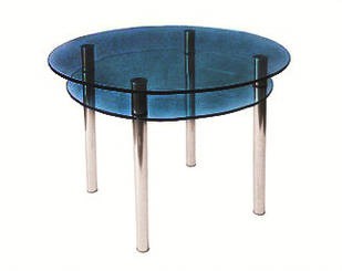 Стіл скляний КС-3 тонований