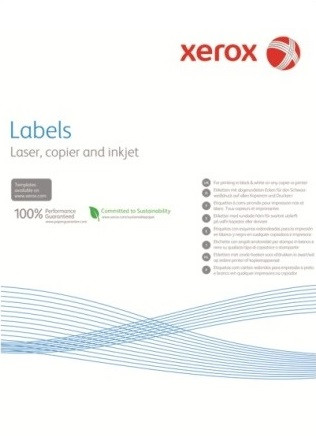 Наклейка Xerox Mono Laser 4UP (прямі кути) 105x149mm 100арк., фото 1