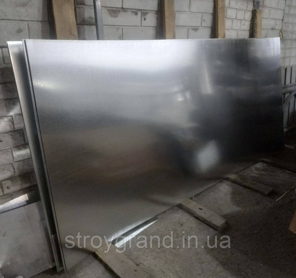 Лист оцинкований  0,9х1250х2500 мм