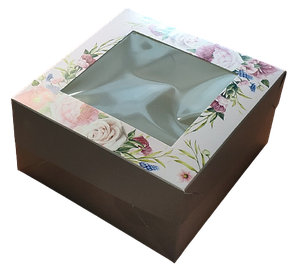 Коробка 17*17*9 см з вікном Весна