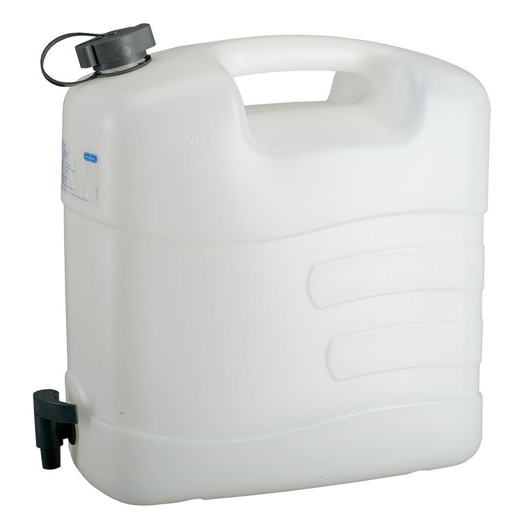 Neo Tools Каністра для води Pressol, 20л, з краном, пластик HDPE, 0.94кг