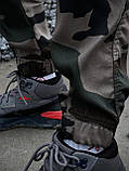 Камуфляжні штани тактичні 'Black Steel' камуфляж зелений з коричневим, фото 6