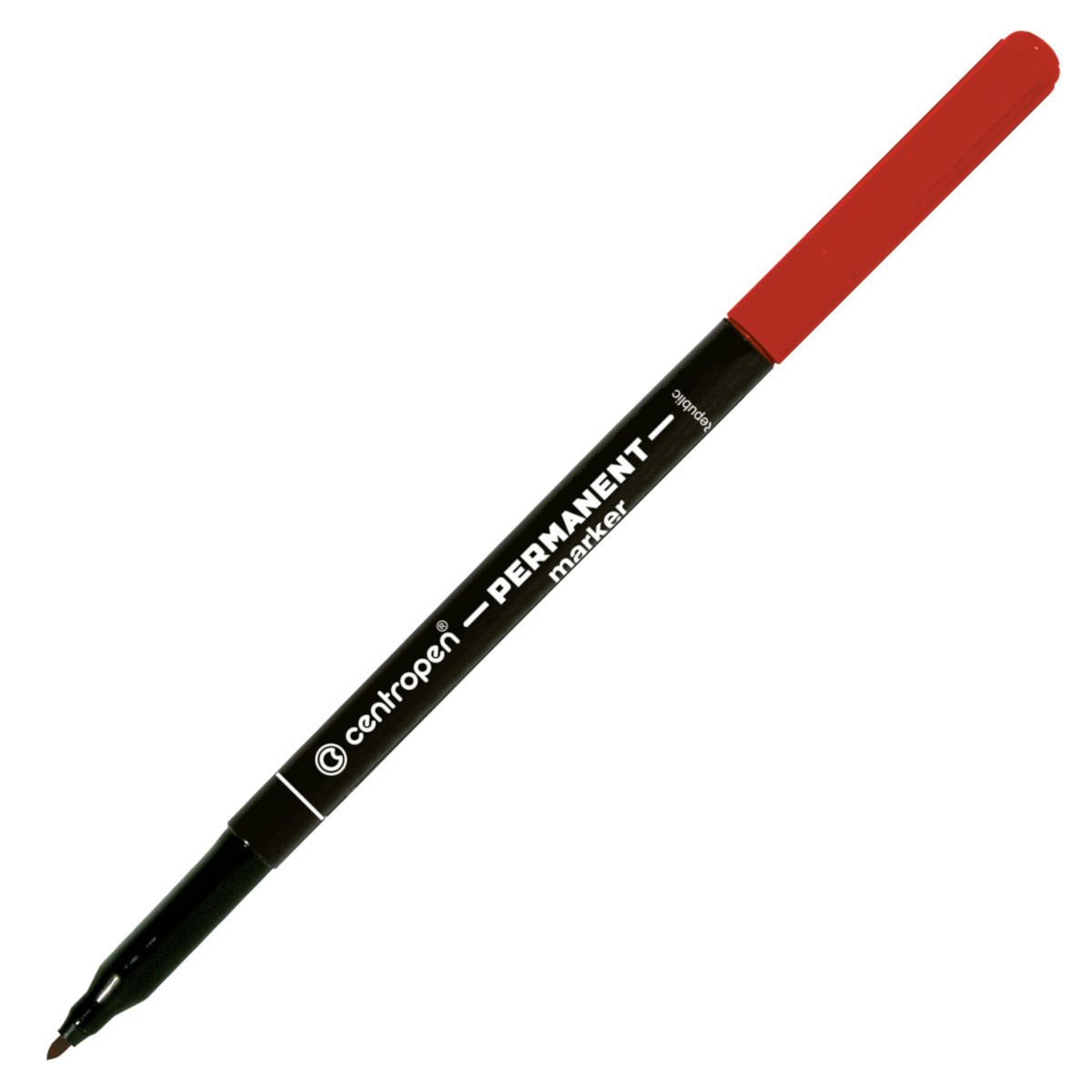 Маркер перманентний (1 мм, червоний) Centropen Permanent 2536/02