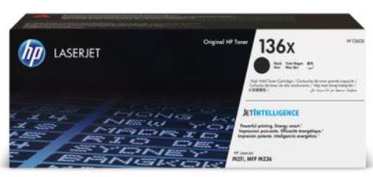 HP 136X LJ M211/M212/M236 Black (2600 стр)
