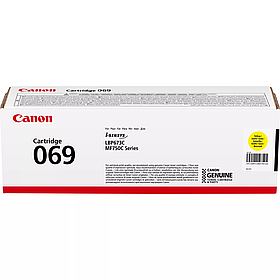 Canon Картридж 069 MF752Cdw/MF754Cdw/LBP673Cdw Yellow (1900 стор)