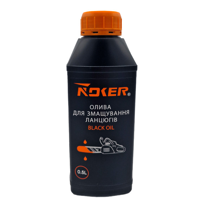 Олія для змащення ланцюгів темна 0.5 л NOKER BLACK OIL