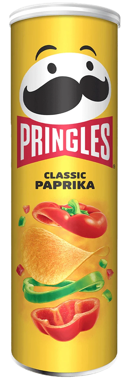 Чіпси картопляні Pringles PAPRIKA, 165г